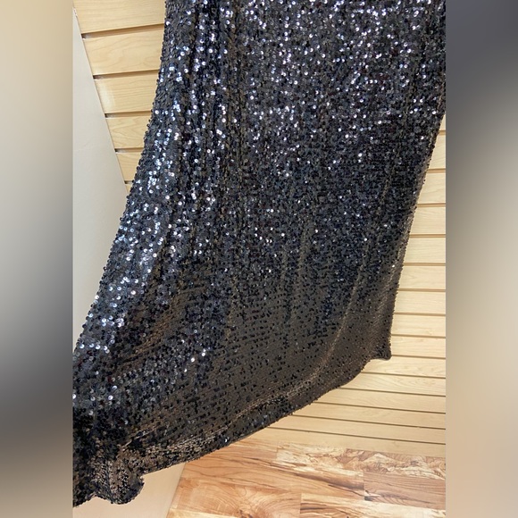 ANDRIANNA PAPPELL  LUREX GORGEOUS RICH LOOKING WOMEN SKIRT SIZE 22 - Picture 3 of 5